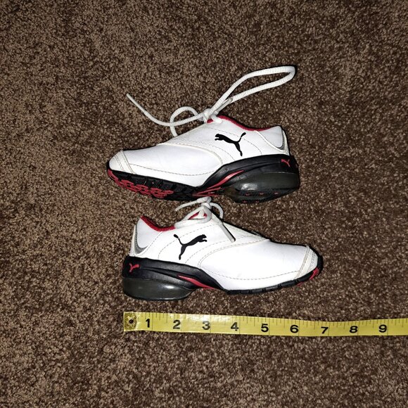 PUMA Cell Kinder-Fit Leather Running Cross Trainer Shoes - Size 6 - Picture 7 of 9